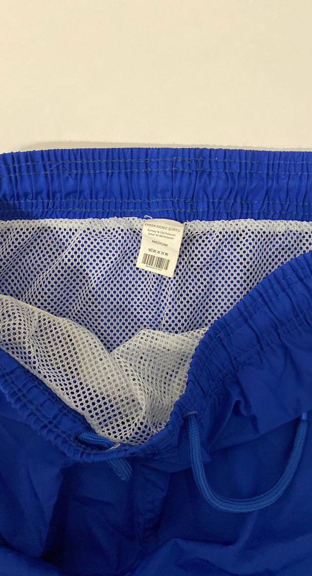 Mavi Elastik Bel Basic Erkek Mayo - Görsel 3