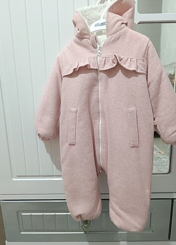 HelloBaby Kız bebek tulum mont