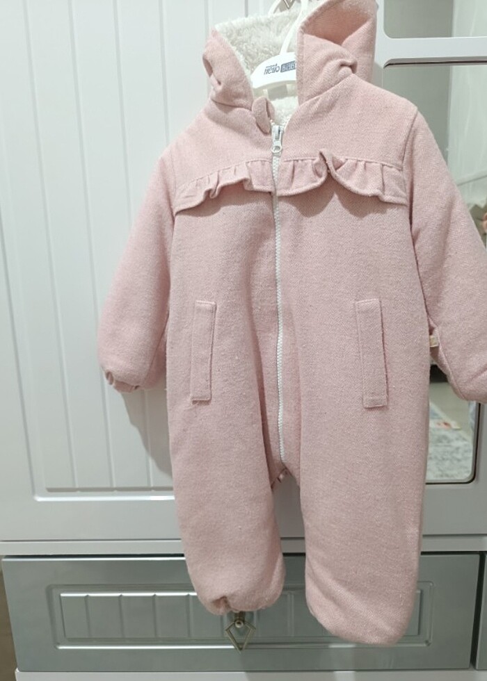 Kız bebek tulum mont  - Görsel 2