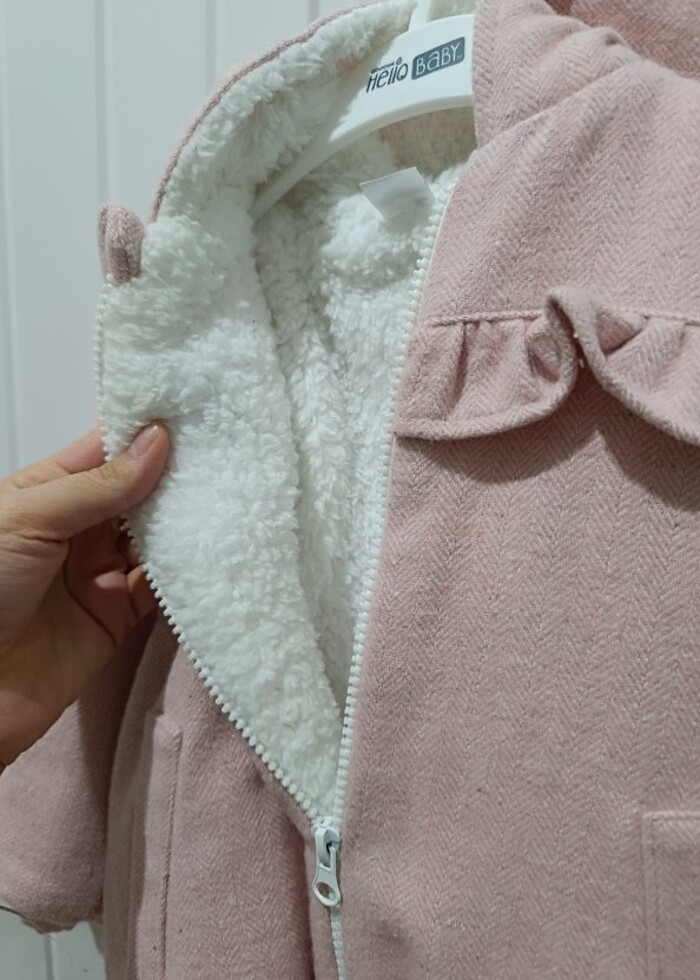 Kız bebek tulum mont  - Görsel 5