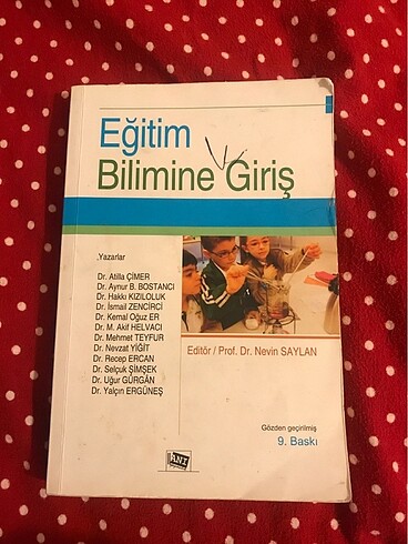 Eğitim bilimine giriş