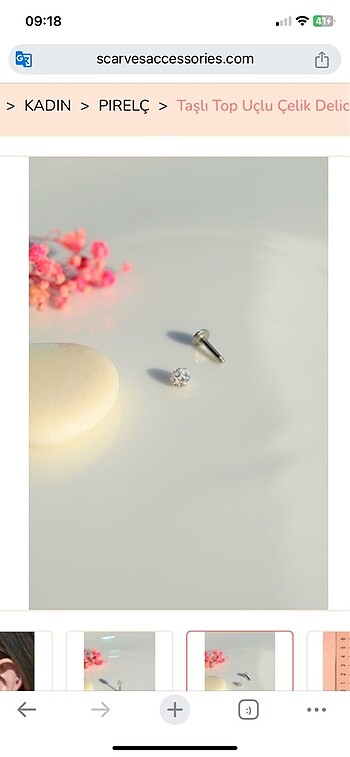 Accessorize Tragus piercing