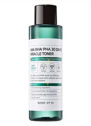 Some By Mi AHA BHA PHA 30 Days Miracle Toner - Akne Karşıtı Arın