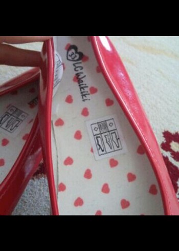 Kız Çocuk Kırmızı Fiyonklu Babet - Görsel 2