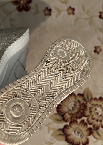 Kadın Beyaz Dolgu Topuklu Spor Ayakkabı - Görsel 3