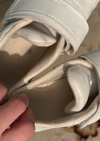 Kadın Beyaz Dolgu Topuklu Spor Ayakkabı - Görsel 5