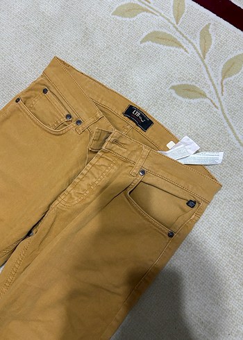 Kemerli Parlak Kahverengi Erkek Pantolon - Görsel 2
