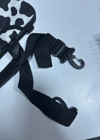 Zebra Desenli Fermuarlı Kadın Çanta - Görsel 7