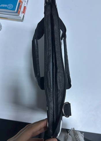 Zebra Desenli Fermuarlı Kadın Çanta - Görsel 5