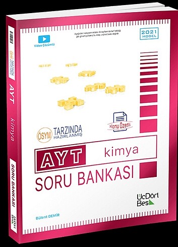 Ayt kimya soru Bankası 