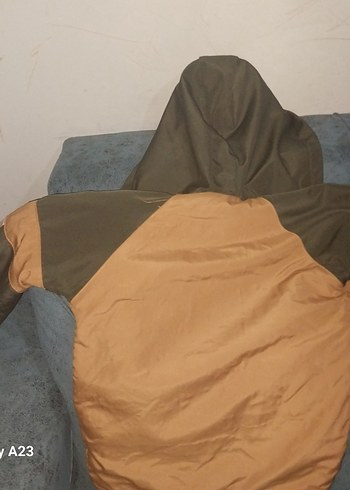 Kahverengi Kürklü Kapüşonlu Erkek Çocuk Mont - Görsel 2