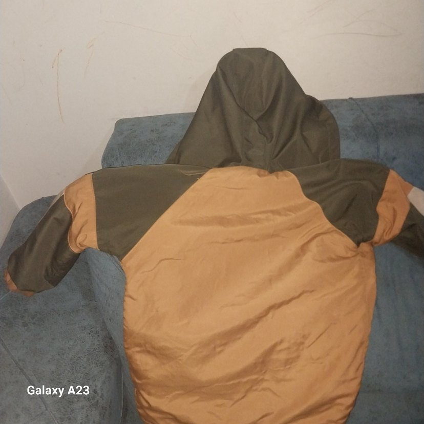 Kahverengi Kürklü Kapüşonlu Erkek Çocuk Mont - Görsel 2