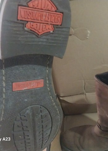 Kahverengi Deri Tokalı Biker Bot - Görsel 7