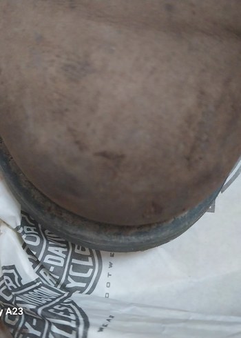 Kahverengi Deri Tokalı Biker Bot - Görsel 3