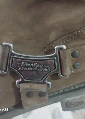 Kahverengi Deri Tokalı Biker Bot - Görsel 6