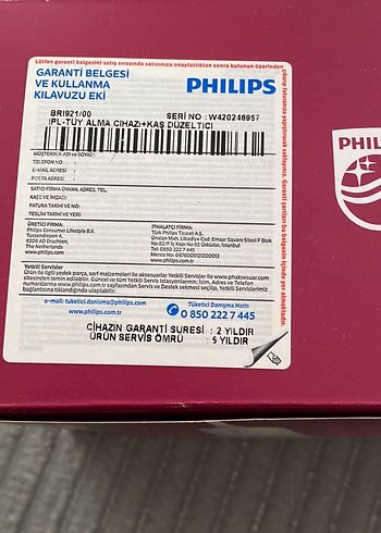 Philips Philips Beyaz Lazer Epilasyon Cihazı