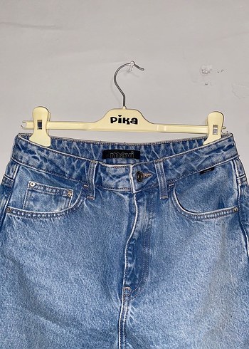 m Beden mavi Renk Mavi Kadın Denim Jean