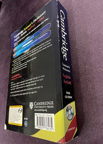 Cambridge İngilizce-Türkçe Öğrenenler Sözlüğü - Görsel 3