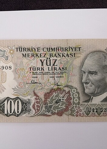 Yüz 100 lira