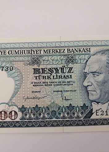 Beşyüz 500 lira