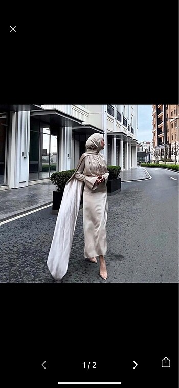 s Beden camel Renk Krem Sofia Abiyemiz