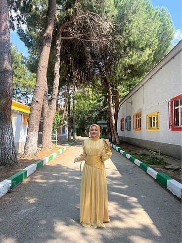 s Beden altın Renk Işıl Şem abiyemiz