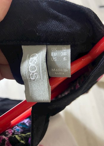 Nakışlı, Uzun Kollu, Yüksek Yakalı Bohem Tunik - Görsel 4