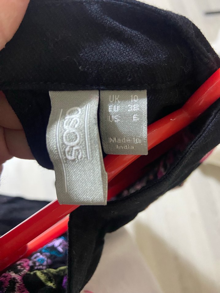 Nakışlı, Uzun Kollu, Yüksek Yakalı Bohem Tunik - Görsel 4