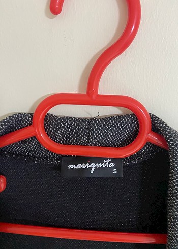 Gri Midi Kadın Kaban Düğmeli, Rahat Kesim - Görsel 2