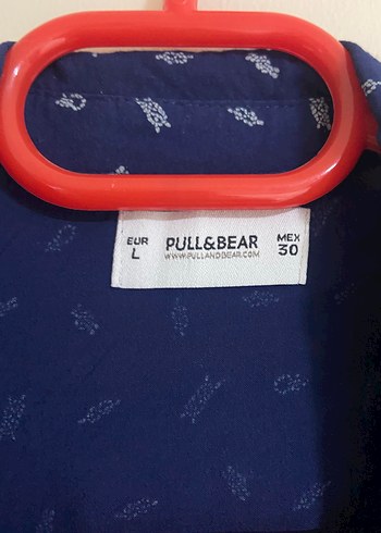 Mavi Uzun Kollu Düğmeli Kadın Gömlek - Görsel 2