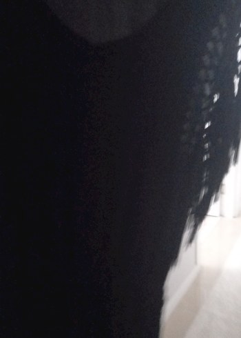 36 Beden siyah Renk Siyah kisa Püsküllü Gotik Kadın Elbise