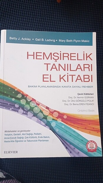 Hemşirelik kitabı 