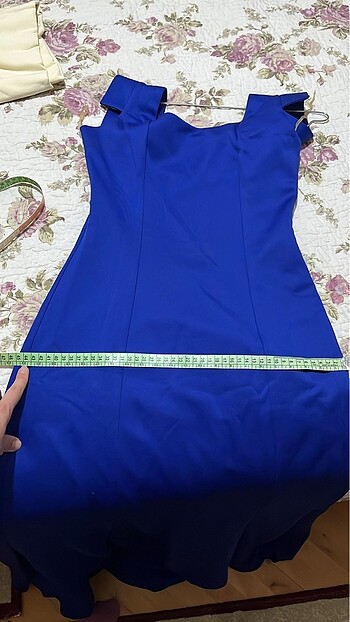 Mavi balık abiye - Görsel 5