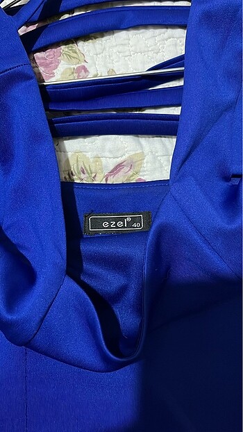 Mavi balık abiye - Görsel 6