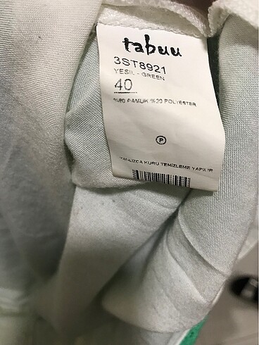 40 Beden yeşil Renk Elbise