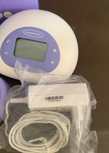 Lansinoh Çiftli Elektrikli Göğüs Pompası Mor - Görsel 4