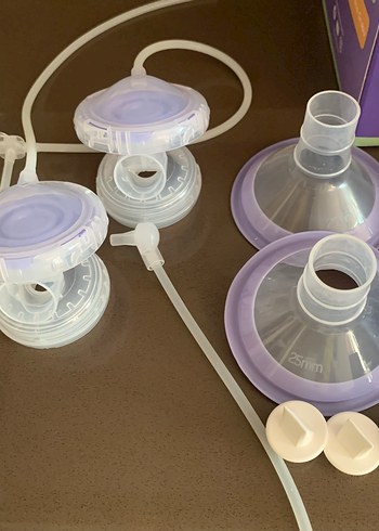 Lansinoh Çiftli Elektrikli Göğüs Pompası Mor - Görsel 2