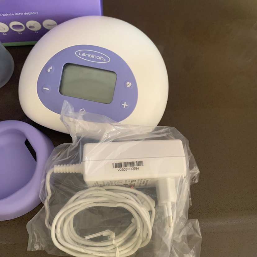 Lansinoh Çiftli Elektrikli Göğüs Pompası Mor - Görsel 4