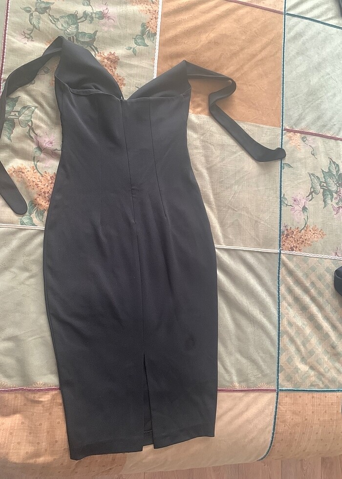 Siyah Kalem Elbise - Görsel 2