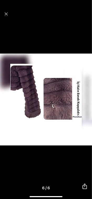 Ysatis marka kısa (sahte)kürk - Görsel 6