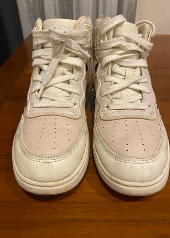 Beyaz Bağcıklı  Çocuk Spor Ayakkabı - Görsel 2