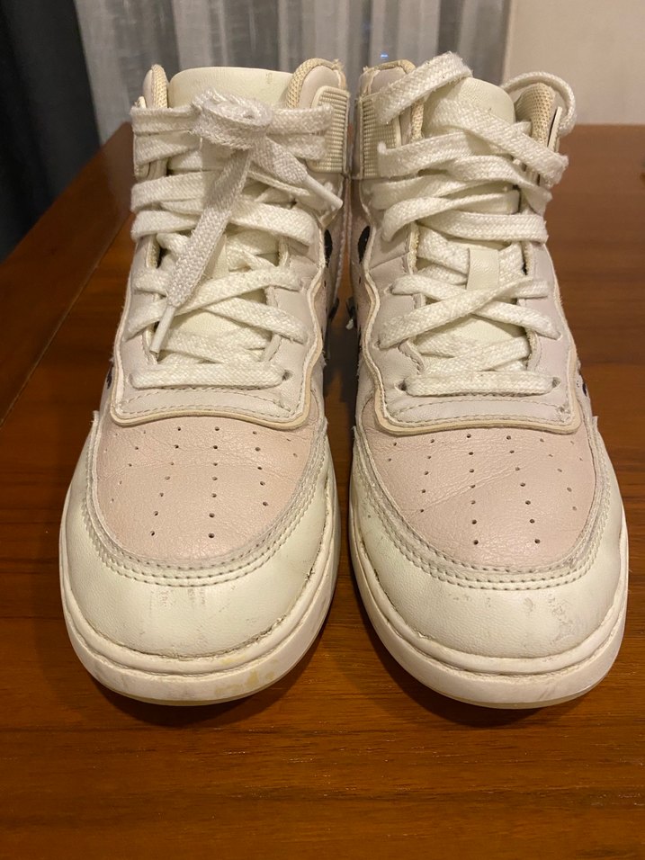 Beyaz Bağcıklı  Çocuk Spor Ayakkabı - Görsel 2