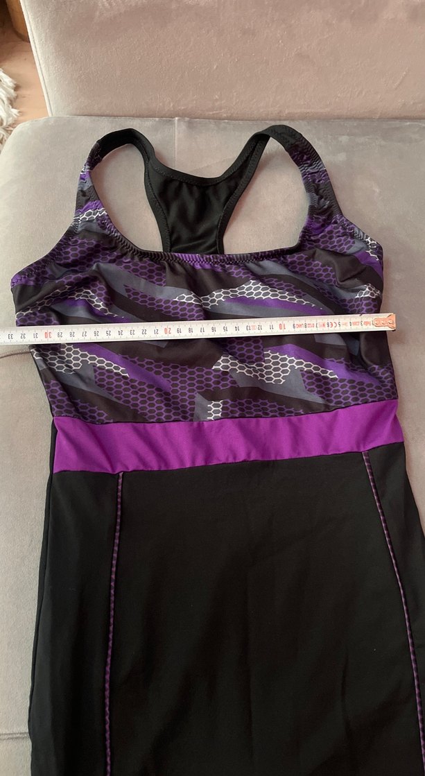 Kadın Mor Spor Kemerli Mayo - Görsel 2