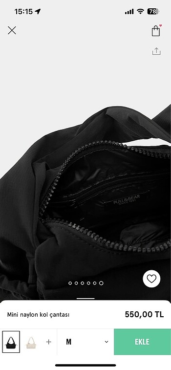 Beden Pull bear çanta