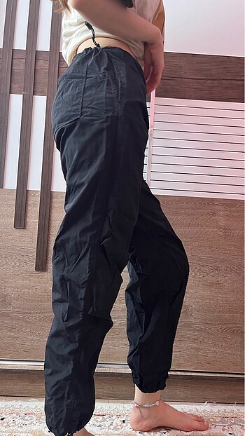 xs Beden siyah Renk Zara kargo pantolon