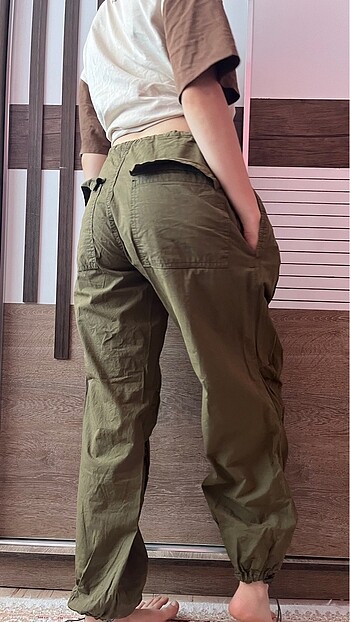 xs Beden haki Renk Pull bear kargo