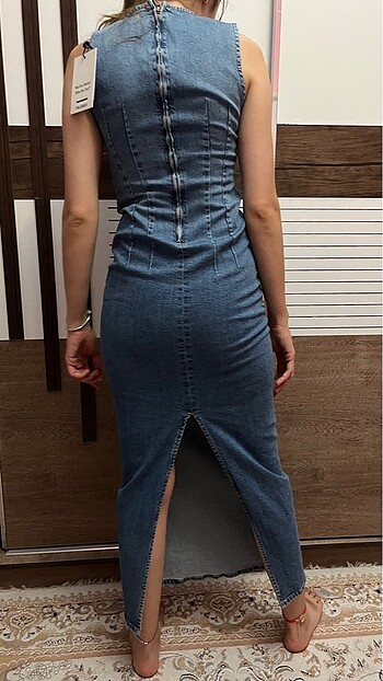 s Beden Pull bear kot elbise