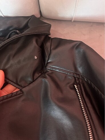l Beden Zara deri biker ceket