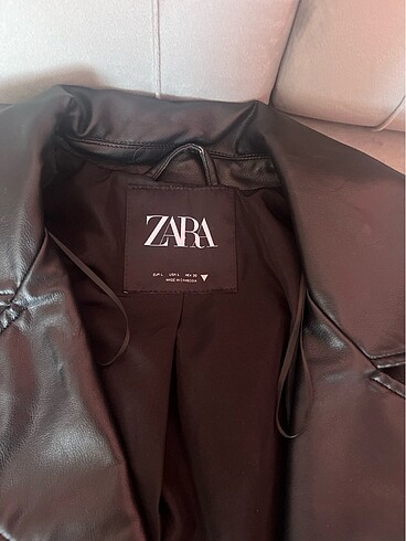 Zara Zara deri biker ceket