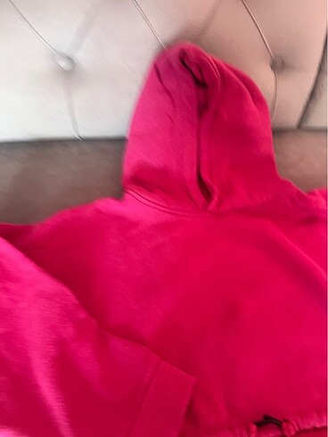 m Beden pembe Renk Crop sweat